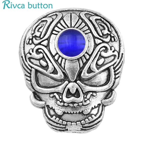 Rivca Snap Button Jewelry Newest DIY 18mm Mixcolour flower Snap Button Fit Charm leather alloy fashion Bracelets D03987