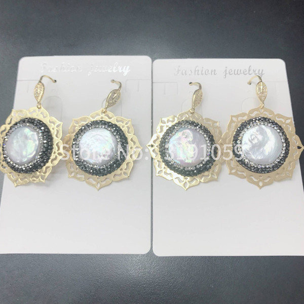 2018 South Korean fashion lovely freshwater pearl earrings