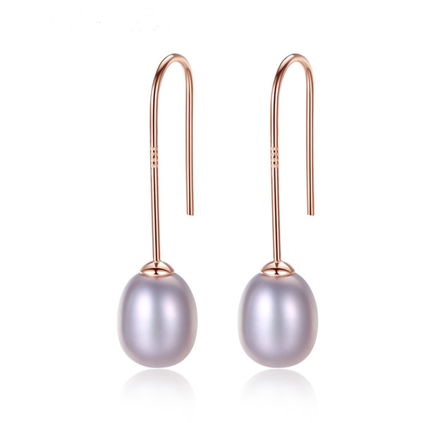 pearl 925 Sterling Silver Earrings Drop Dangle Hook fashion s925 earring studs women for party gift accessories earring high qualitty