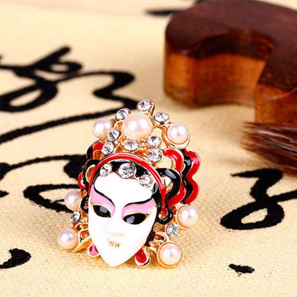 2017 new fashion Beijing Opera Peking Opera blues girl beauty ring of tears