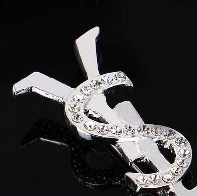 Vouge Letters Y Design Brooches Shining Crystal Rhienstone Corsage Brooch Pin Lapel Pins For Women Girl Dress Suit Accessories