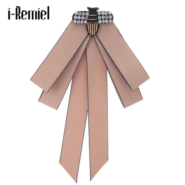 i-Remiel Bows Bowties Outfit Shirt Women Butterflies Vintage Shirt Womens Tops And Blouses Pins And Brooches Party Cravat Girls