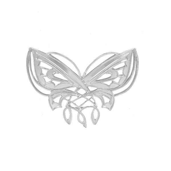 Lord of Ring Arwen Butterfly Brooch Pins Silver Animal Design Brooch for Women Drop Shipping