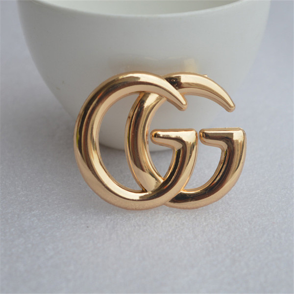 Designer Brand Pins for Men Women Fashion Luxury Letter Brooches for Party Alloy Pins for Christmas Gift