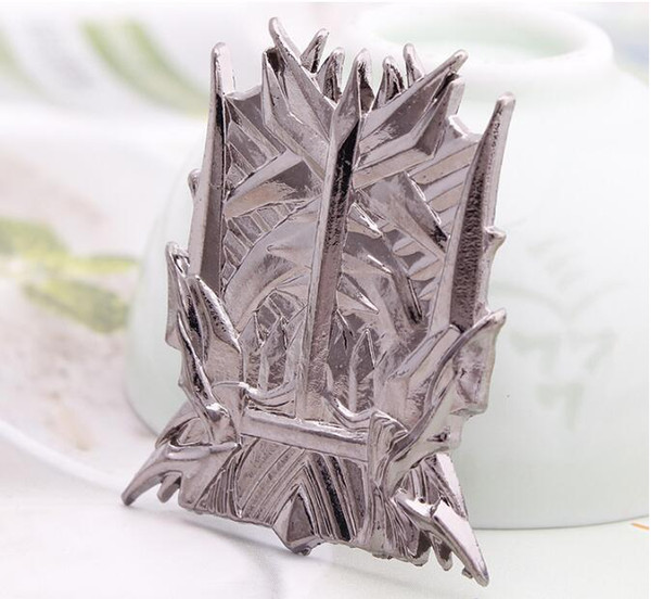 Free Shipping High quality Around the movie The song of Ice and Fire Right game Iron Throne Brooch