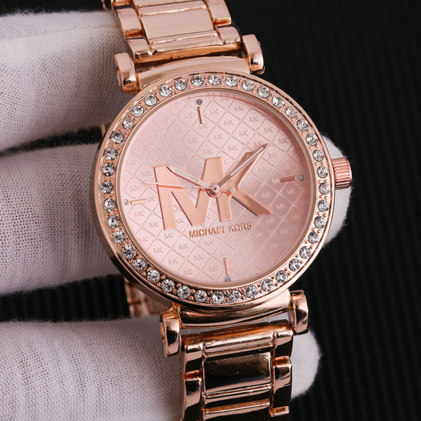 2019 New Design M0MK Luxury Women Watches High Quality Quartz Wristwatch Casual Watch Gift For Girlfriend