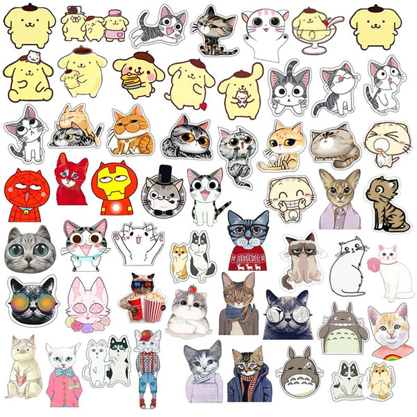 Hot Cartoon Cute Cat Animal Enamel Brooch Pin Badge Decorative Jewelry Style Brooches For Women Gift