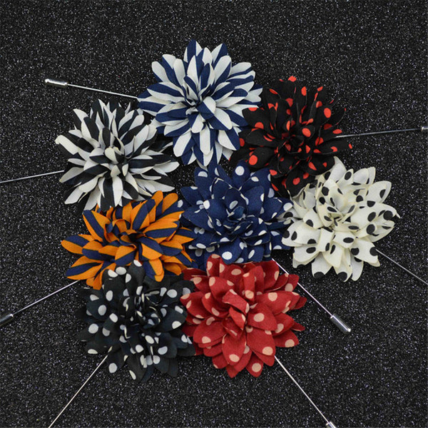 Fashion Design Artificial Flowers Boutonniere For Groom Groomsman Cheao Flowers Brooch Lapel Pin Handmade Boutonniere YM012