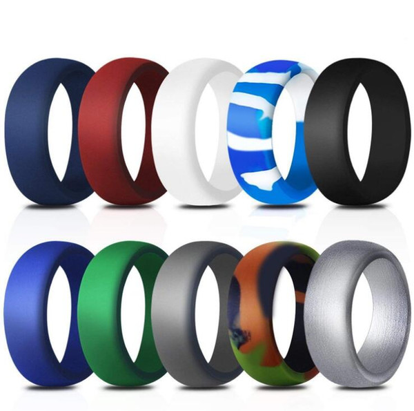 Amazon Fashion 9mm Width Silicone Couple Wedding Ring Set Silicone Rings Jewelr
8000
y 10 pcs 100 % Food Grade