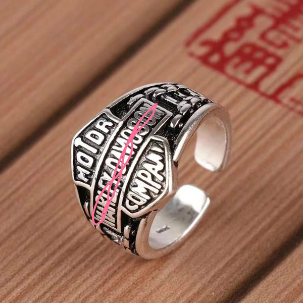 MOTORCYLE biker punk cool harley ring hip hop jewelry cheap jewelry for free shipping