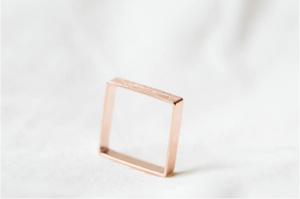 wholesale The latest elements 10 pce/lot mix color Fashion Jewelry New Square Knuckle Ring Free Shipping