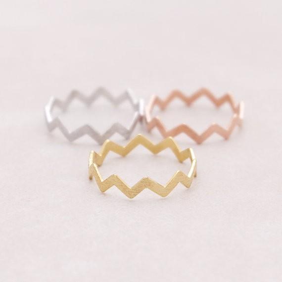 Rings for girls 10pcs/Lot Free Shipping Fashion Gold Rings filled zig zag band thumb ring wholesale 30pcs lot Free shipping