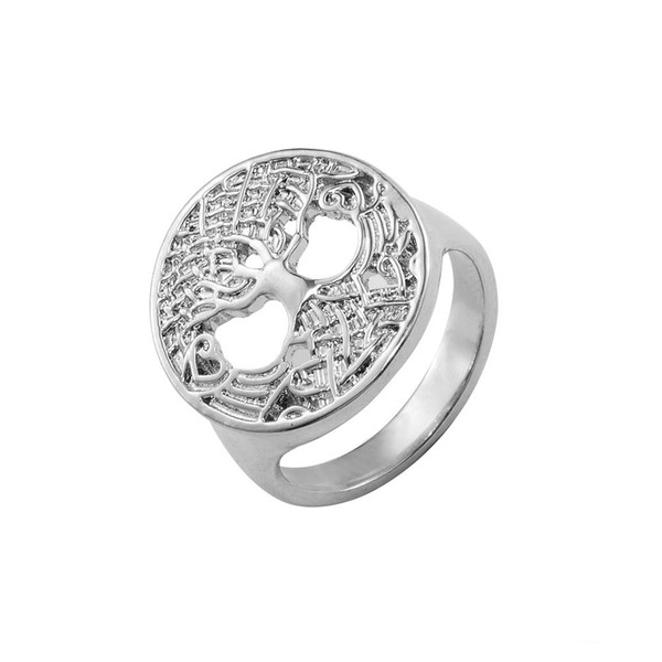 Fashion Religious New Arrival The Tree of Life finger Rings Jewelry with Exquisite Workmanship for People