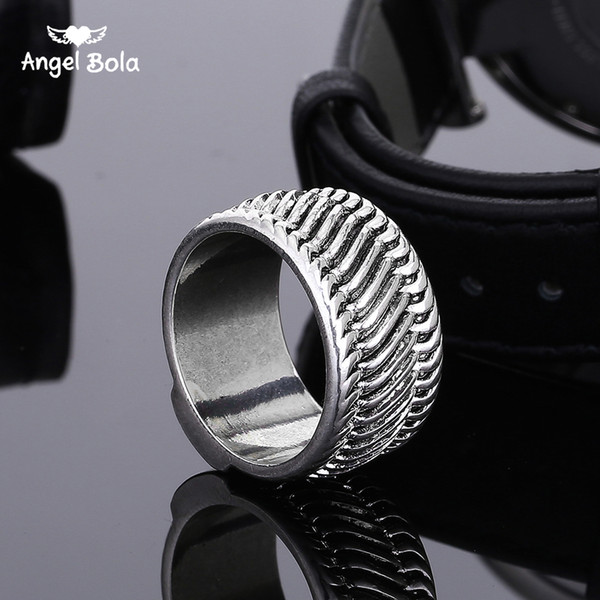 High-end Boutique Fashion Traditional Ring Vintage Style Ring Stripe Neutral Forever Wholesale Free Shipping Customized