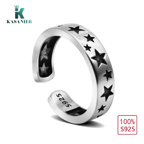 KASANIER 1Pcs Fashion Women Jewellry ring 925 Sterling Silver Rings Jewelry Party Ring