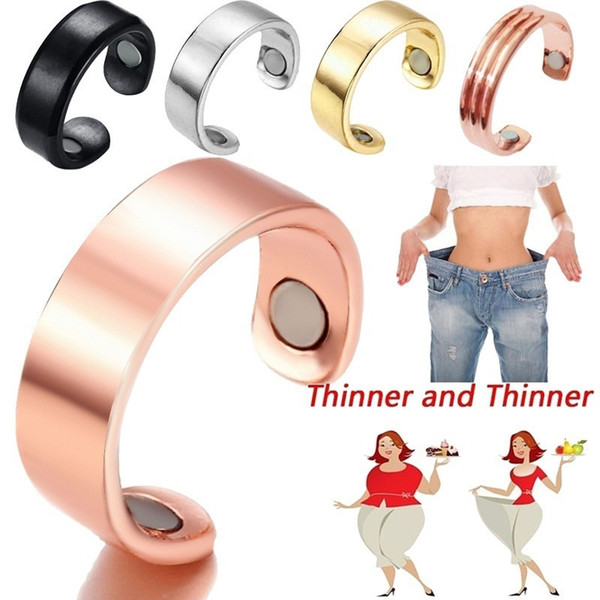 Magnetic Ring Magnet Open Ring Healthy Power Ring Bang Rings Women Men Fashion Jewelry Will and Sandy Drop Ship