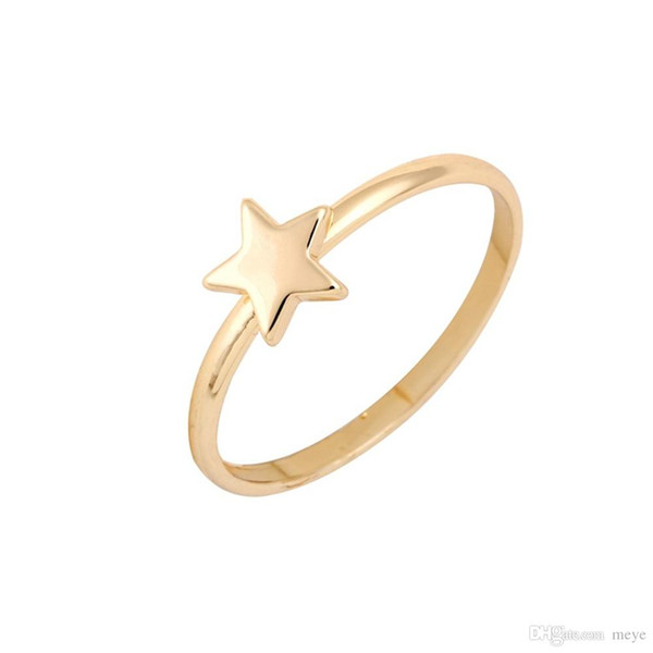 Elegant Quality cut rings Jewelry fashion street Rings Vintage Rock Art Style Star Open Ring jl-335