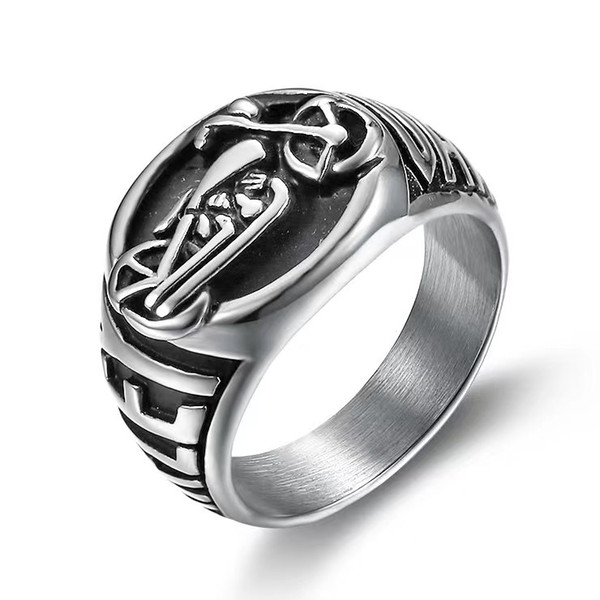 MOTORCYLE silver style biker stainless steel harley ring men.s jewelry hip hop jewelry for free shipping