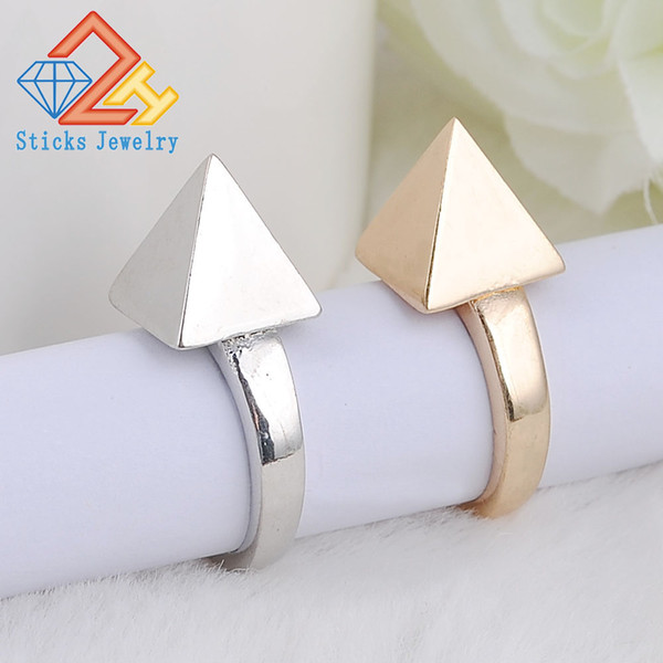 fashion punk exaggerated big cone ring finger female fashion jewelry wholesale men women