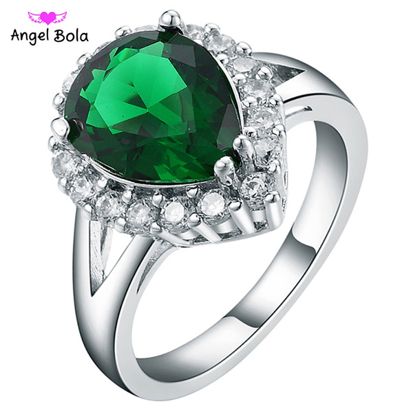 Pryme High Quality Brilliant Ring 925 Sterling Silver Ring Clear CZ Ring Wedding Jewelry For Women Gift