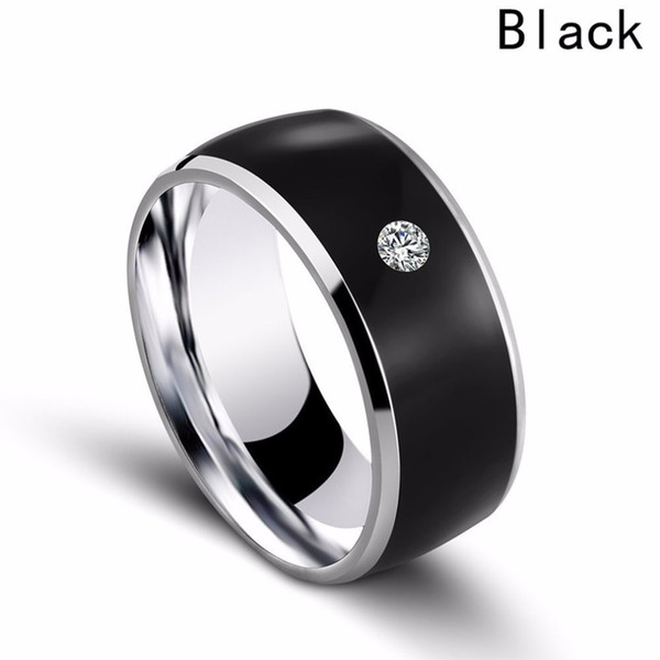 Stainless Steel 6-13 Yard IC&ID NFC Smart Ring bracletMobile Phone Unlock Waterproof Touch Unlock Health Protection Ring For NFC Phone