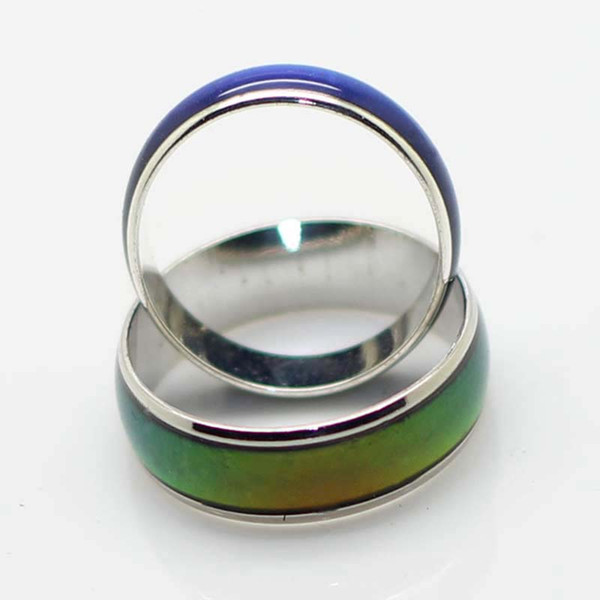 100pcs mix size mood ring changes color to your temperature reveal your inner emotion cheap fashion jewelry