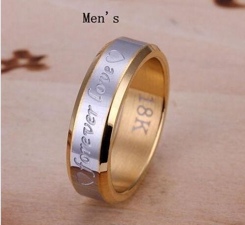 2019 han edition fashion lovers buddhist monastic discipline classic romance forever love forever love 925 silver steel ring 405