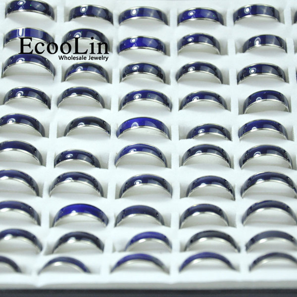 Mood Temperature Change Emotion Feeling Color Changeable Mood Rings Lots for Men Women Jewelry Bulk DropShipping LR4026