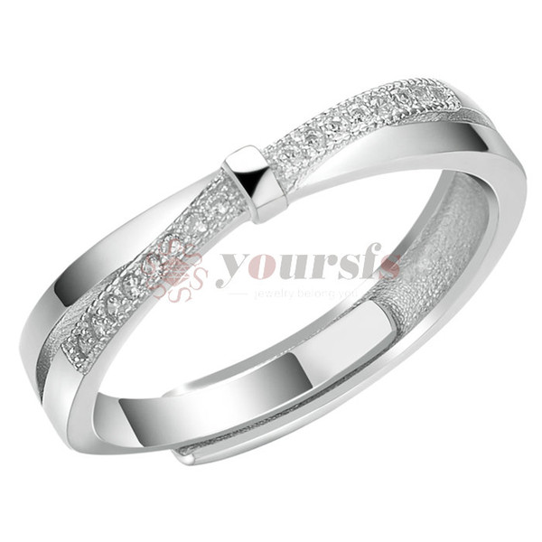 Yoursfs Matching Rings for His and Hers 925 Sterling Silver Wedding Rings