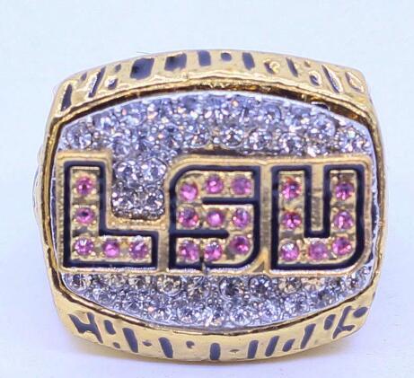 real fine wholesale high quality 2001 Tigers National Championship Ring Men rings