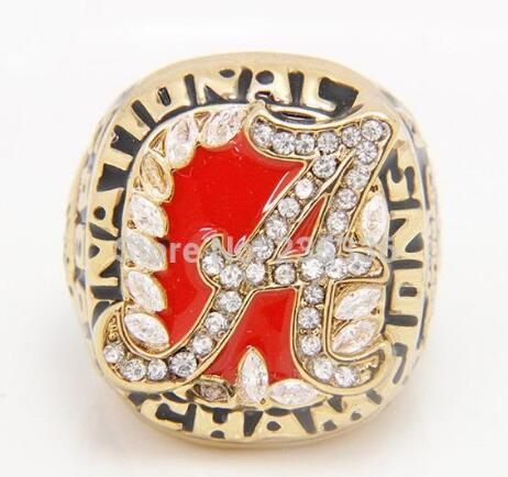 real fine wholesale high quality 2008 Sugar Bowl Alabama SEC West Championship Ring Saban championship ring Men rings