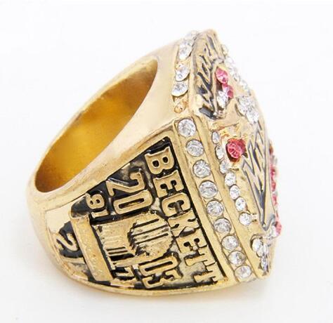 real fine wholesale free shipping High Quality 2003 Marlins Beckett World Championship Ring man fashion sports jewelry Men rings