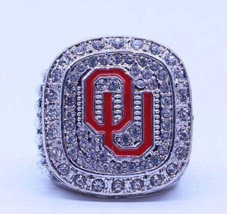 real fine wholesale free shipping 2015 Oklahoma Sooners Big 11 Championship Ring Men rings