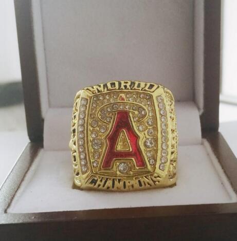 real fine wholesale Anaheim 2002 Angel s Series Championship Ring Men rings