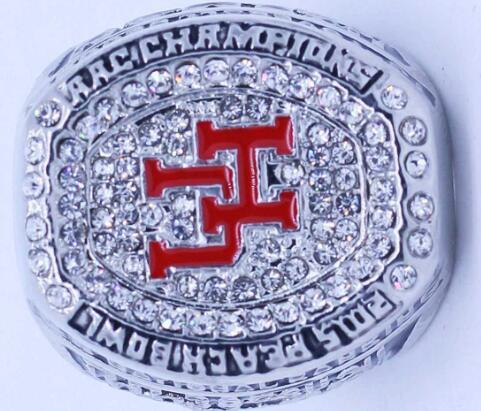 real fine High quality 2015 peach bowl overall record herman national ranking world championship ring men rings