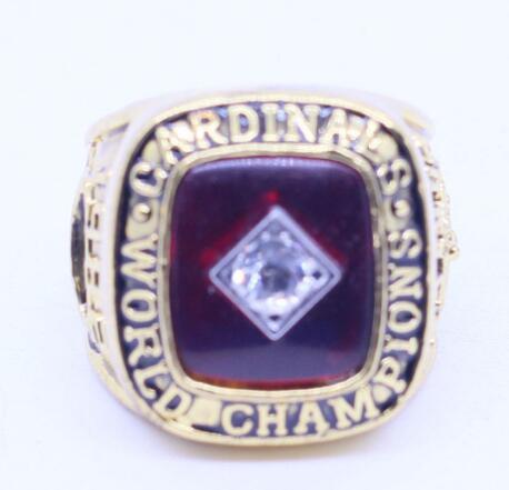 real fine wholesale high quality Fashion jewelry 1982 st.L NATIONAL world championship ring Men rings