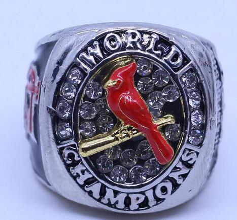 real fine wholesale free shipping 2010 Louis Major League Baseball Championship Ring for Fans Men rings