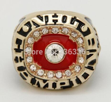 real fine wholesale high quality 1973 stantly cup candians dryden championship ring Men rings