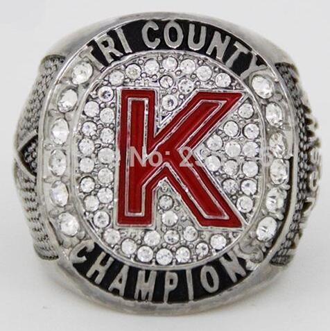 real fine wholesale high quality 2011 tricounty kingsway world championship ring Men rings