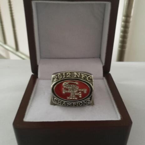 real fine 2012 San Francisco National Football Championship Ring Men rings