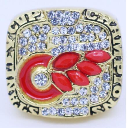 real fine wholesale high quality 2002 Detroit Red Wings Stanley Cup Championship Ring Men rings