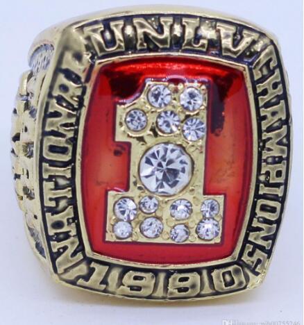 real fine wholesale high quality UNLV 1990 TARK Champion rings Men rings