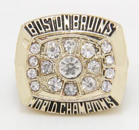 real fine wholesale free shipping High Quality 1972 boston bruin championship ring man fashion sports jewelry Men rings