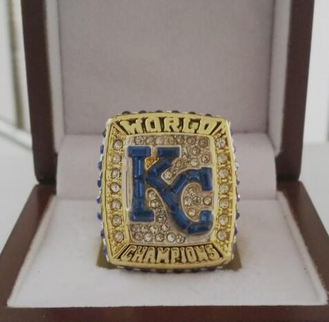 real fine wholesale 2015 Kansas City Royals World Series Champion Fan Ring Men rings