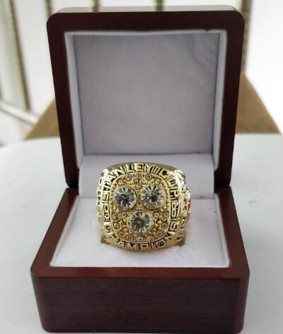 real fine wholesale 1987 Edmonton O ilers Stanley Cup Championship Ring TideHoliday gifts for friends