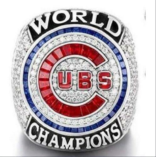 2016 Chicago Cubs World Series Championship Ring ZOBRIST RIZZO BRYANT size 8 - 14 2016 AAA+