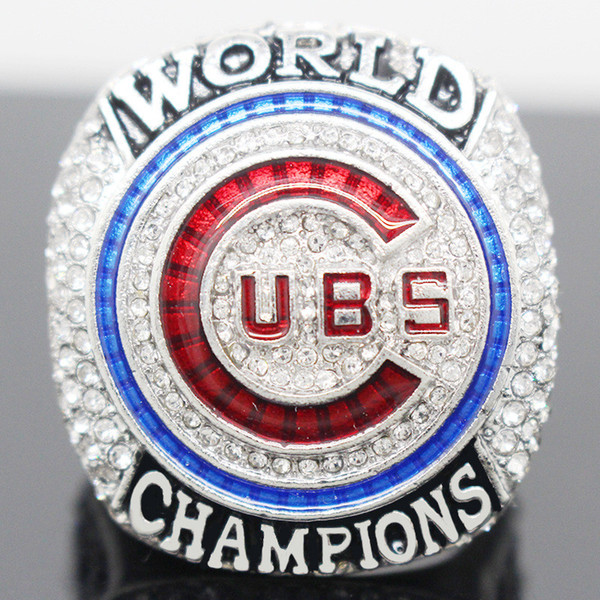 New Arrival RIZZO BRYANT 2016 Cubs World Baseball Championship Ring Fan Gift high quality wholesale free shipping