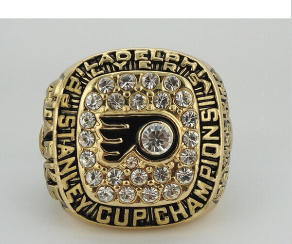 free shipping 1 pc 1975 Philadelphia Flyers Stanley Cup Championship Ring Size 11