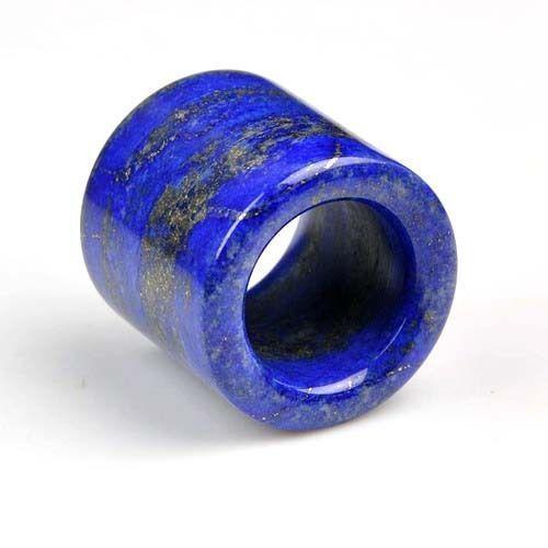 GENUINE Asia 20mm-22mm Lapis Lazuli Gemstone Thumb Ring