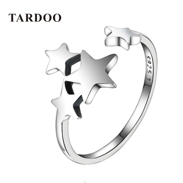 Tardoo Star Trail Stackable Finger Rings for Women Wedding&Engagement Genuine 925 Sterling Silver Jewelry 2017 New Collection D1892005